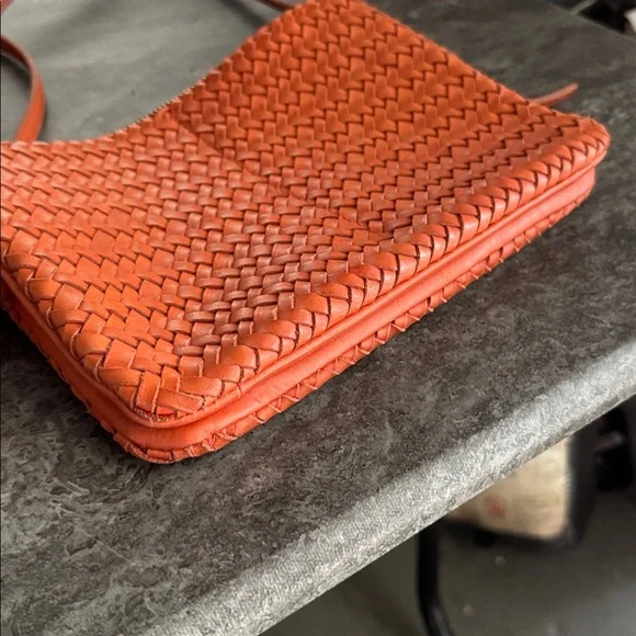 Madewell Red Braided Crossbody Bag - Picture 4 of 6